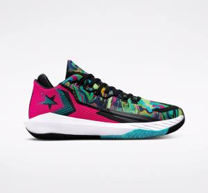 Basketbalové Boty Converse All Star BB Jet Marbled Růžové Černé Bílé | CV-691PMK