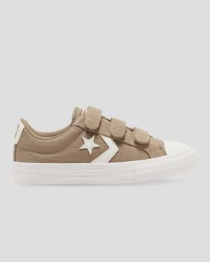 Boty Nízké Converse Star Player 3V Hnědožlutý | CV-172ZIM