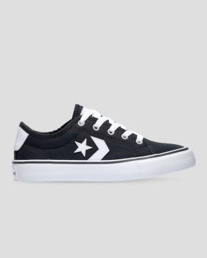 Boty Nízké Converse Star Replay Webbed Platene Černé | CV-651QOH