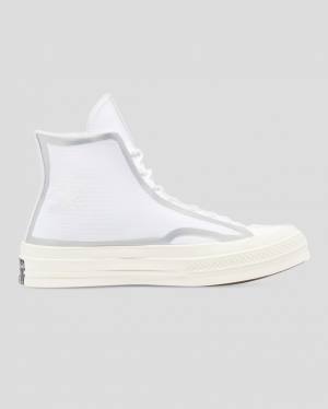Boty Vysoké Converse Chuck 70 Tape Seam Bílé | CV-597GQL