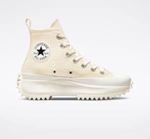 Boty Vysoké Converse Run Star Hike Platformyě Daisy Béžový Bílé | CV-735RFJ