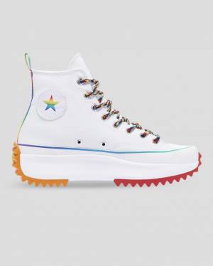 Boty Vysoké Converse Run Star Hike Pride Bílé | CV-140BAM