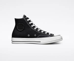 Boty Vysoké Converse Stussy Chuck 70 Černé Bílé | CV-402CBH