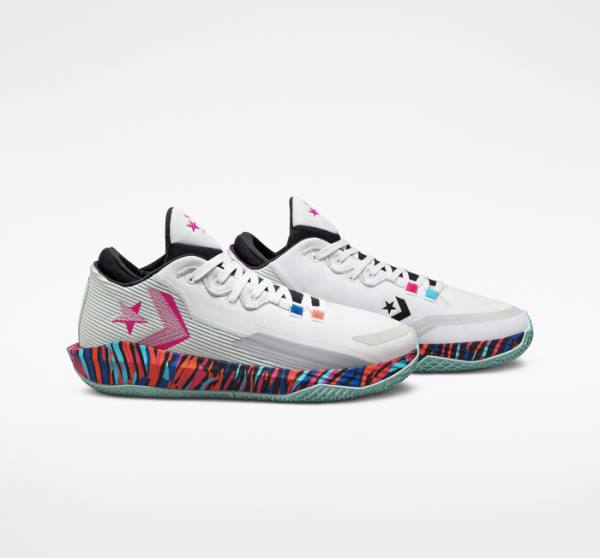 Basketbalové Boty Converse All Star BB Jet Bílé Světle Stříbrné Světle | CV-150MXK