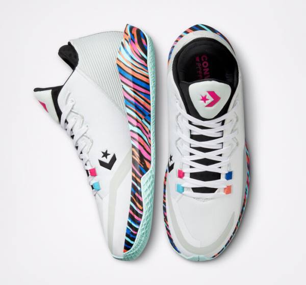 Basketbalové Boty Converse All Star BB Jet Bílé Světle Stříbrné Světle | CV-150MXK
