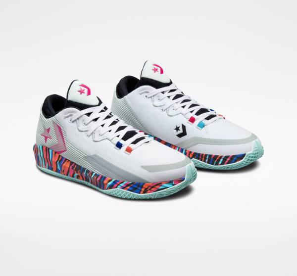 Basketbalové Boty Converse All Star BB Jet Bílé Světle Stříbrné Světle | CV-150MXK