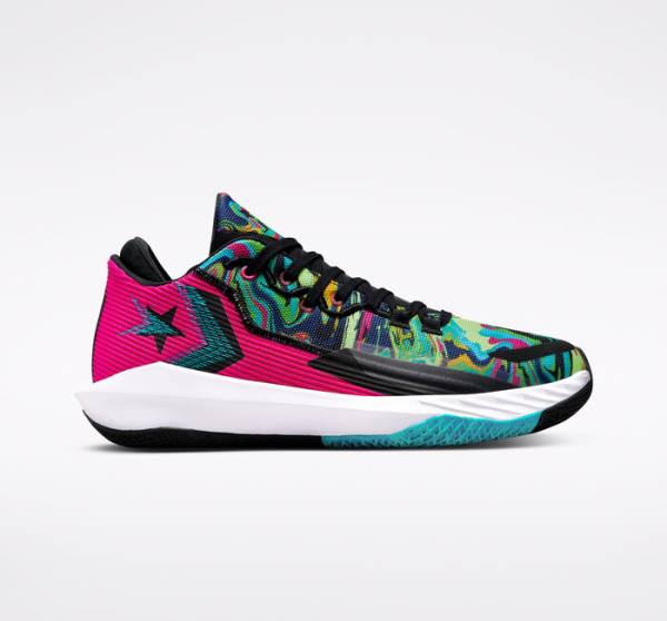 Basketbalové Boty Converse All Star BB Jet Marbled Růžové Černé Bílé | CV-624UXG