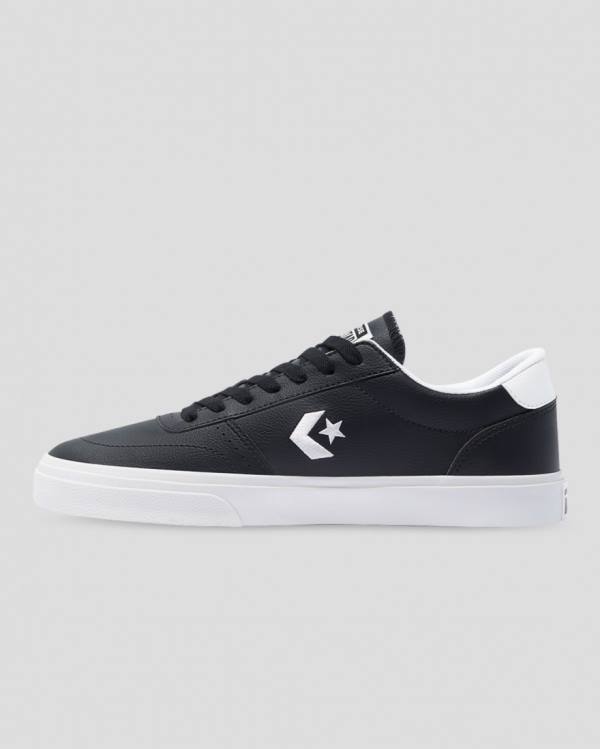 Boty Nízké Converse Boulevard Faux Læder Černé | CV-475MPX