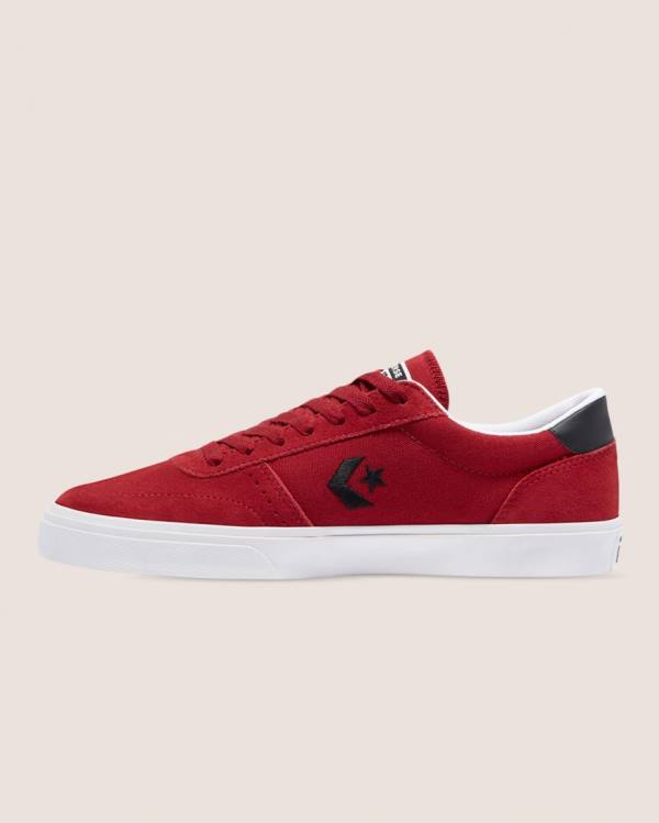 Boty Nízké Converse Boulevard Semišové Červené | CV-345PFU