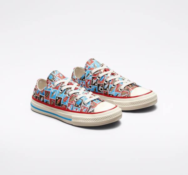 Boty Nízké Converse Chuck 70 Frozen Treats Červené Blankyt | CV-271HLX