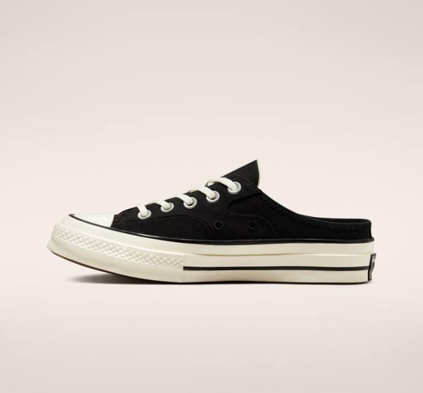 Boty Nízké Converse Chuck 70 Mule Černé | CV-134WRT