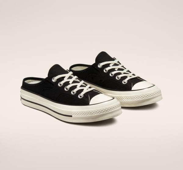 Boty Nízké Converse Chuck 70 Mule Černé | CV-134WRT