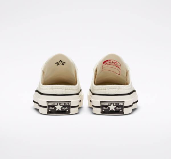 Boty Nízké Converse Chuck 70 Mule Černé | CV-327NTS