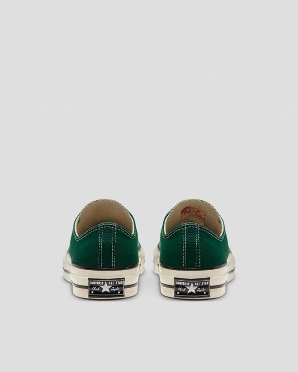 Boty Nízké Converse Chuck 70 Organic Platene Zelene | CV-287KVX