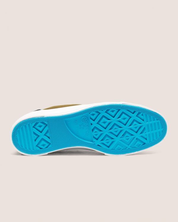 Boty Nízké Converse Chuck 70 Patchwork Olivy Zelené Blankyt | CV-541FIK