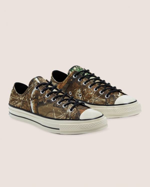 Boty Nízké Converse Chuck 70 Realtree Edge Camo Print Utility Hnědé | CV-567THS