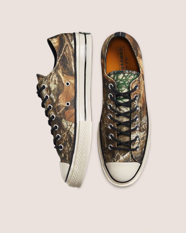 Boty Nízké Converse Chuck 70 Realtree Edge Camo Print Utility Hnědé | CV-567THS