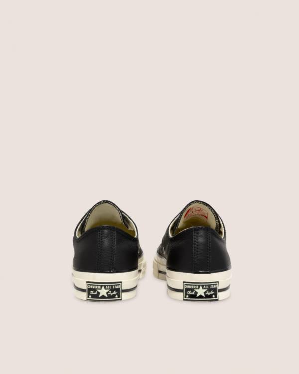 Boty Nízké Converse Chuck 70 Seasonal Læder Černé | CV-839XZW