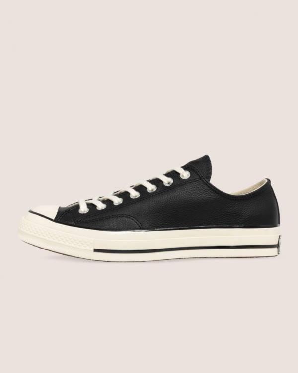 Boty Nízké Converse Chuck 70 Seasonal Læder Černé | CV-923BIT