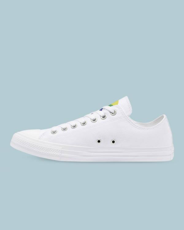 Boty Nízké Converse Chuck Taylor All Star Pride Bílé | CV-175CRO