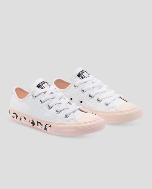 Boty Nízké Converse Chuck Taylor All Star Tundra Print Bílé | CV-187IGB