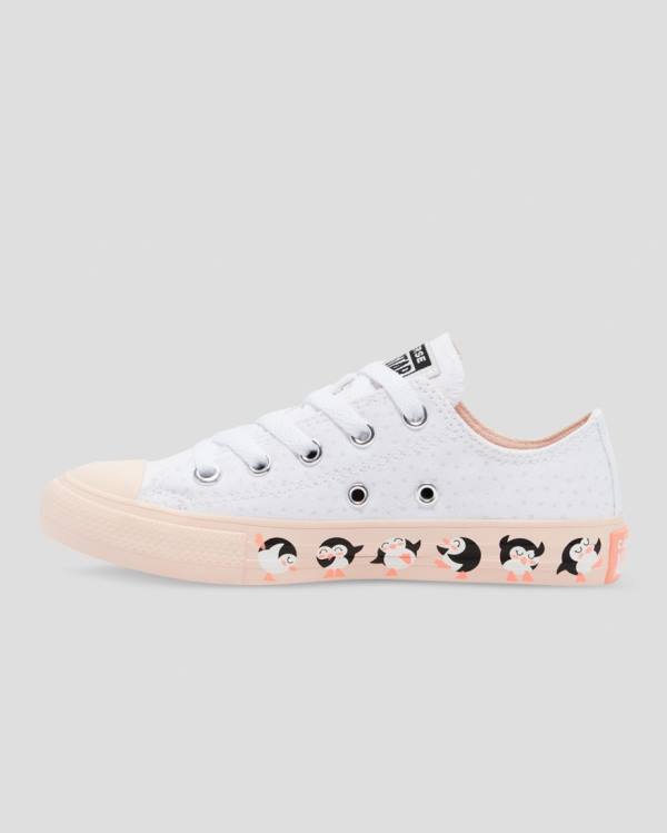 Boty Nízké Converse Chuck Taylor All Star Tundra Print Bílé | CV-187IGB