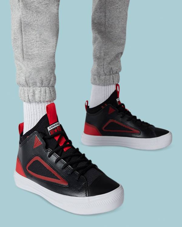 Boty Nízké Converse Chuck Taylor All Star Ultra Černé Červené | CV-320BHZ