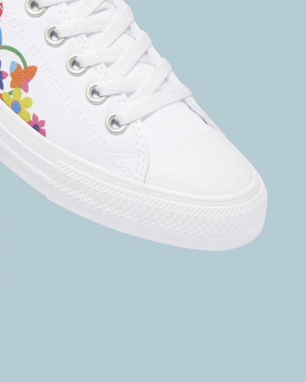 Boty Nízké Converse Chuck Taylor All Star Pride Bílé | CV-368OIV