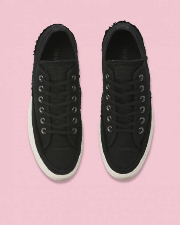Boty Nízké Converse Chuck Taylor All Star Espadrilky Platformyě Černé | CV-398FAX