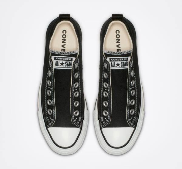 Boty Nízké Converse Chuck Taylor All Star Lift Platformyě Slip Černé Bílé | CV-480JFU