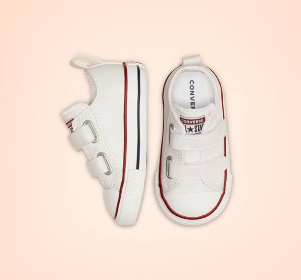 Boty Nízké Converse Chuck Taylor All Star Easy-On Læder Bílé | CV-480JGH