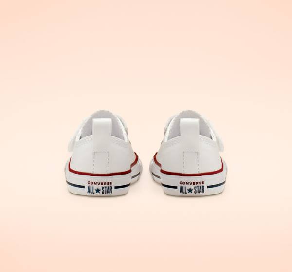 Boty Nízké Converse Chuck Taylor All Star Easy-On Læder Bílé | CV-480JGH