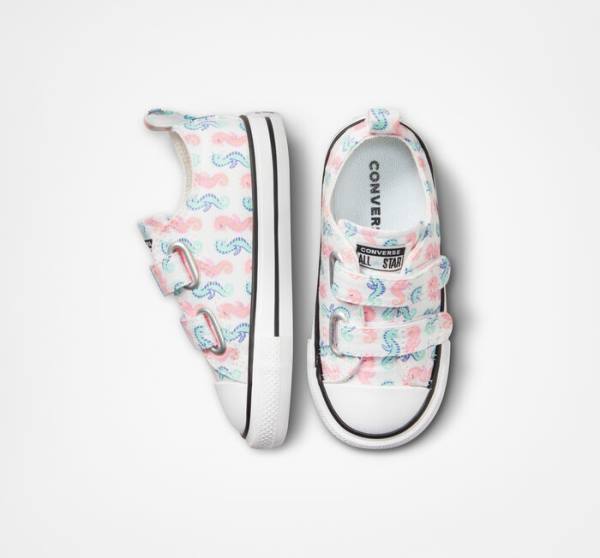 Boty Nízké Converse Chuck Taylor All Star Easy-On Seahorses Bílé Růžové Světle | CV-526WAY
