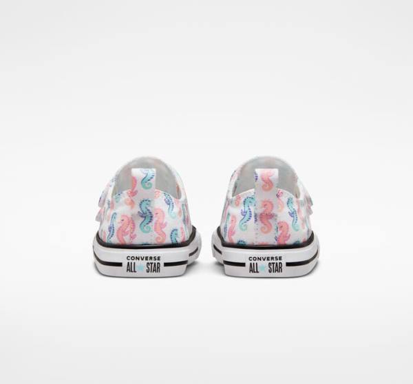 Boty Nízké Converse Chuck Taylor All Star Easy-On Seahorses Bílé Růžové Světle | CV-526WAY