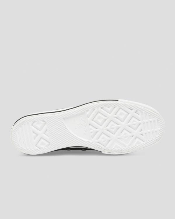 Boty Nízké Converse Chuck Taylor All Star Lift Clean Læder Černé | CV-625TOL