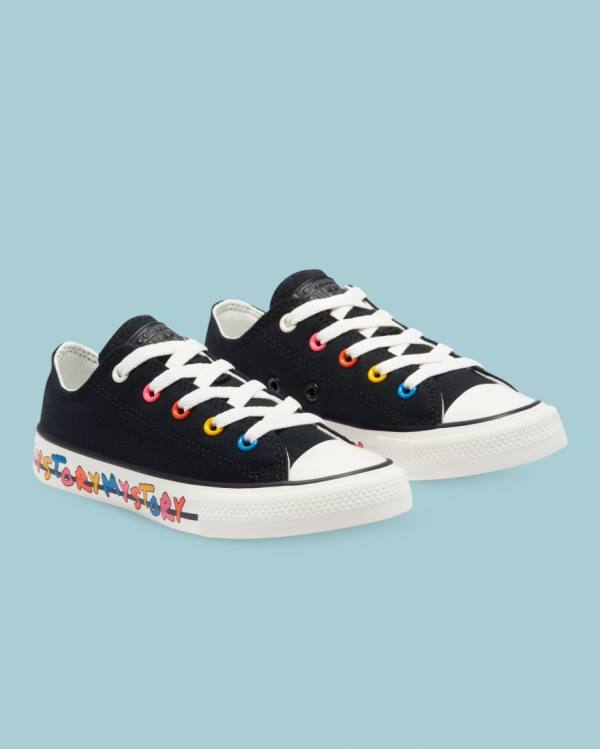 Boty Nízké Converse Chuck Taylor All Star My Story Černé | CV-648TXR