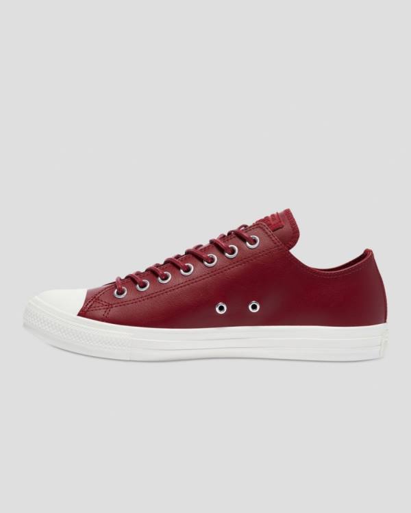 Boty Nízké Converse Chuck Taylor All Star Seasonal Læder Vínové | CV-672KPM