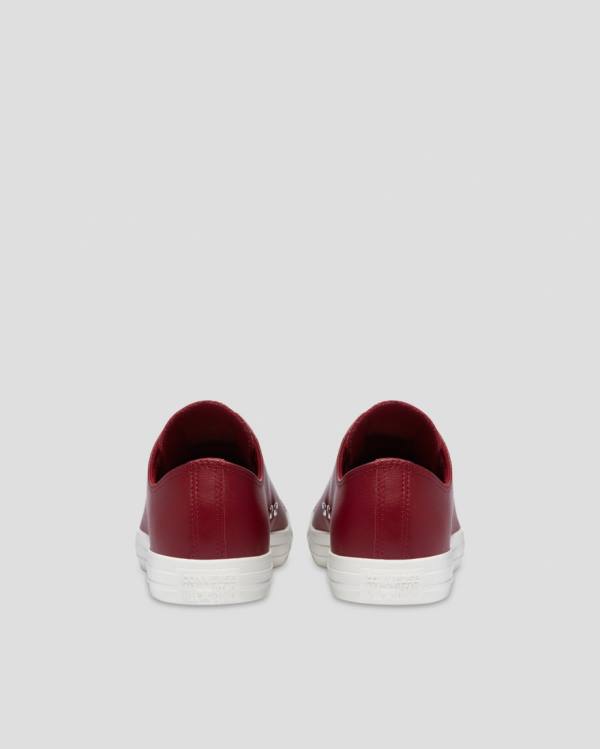 Boty Nízké Converse Chuck Taylor All Star Seasonal Læder Vínové | CV-672KPM