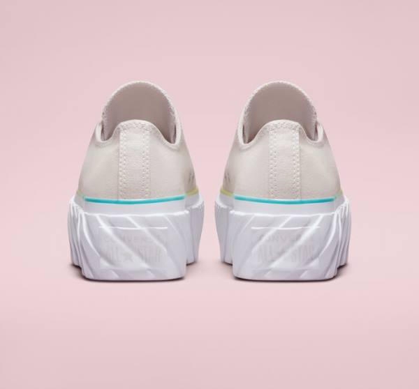 Boty Nízké Converse Chuck Taylor All Star 2X Lift Platformyě Gradient Bílé Blankyt | CV-708JIY