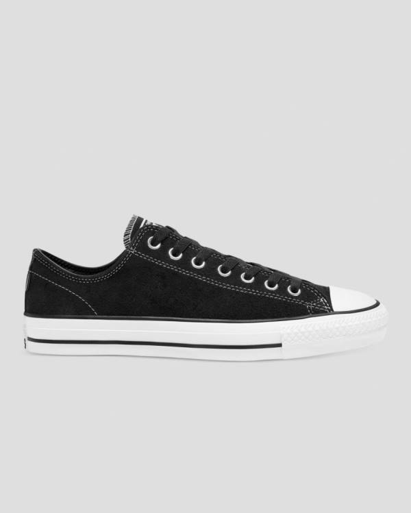 Boty Nízké Converse Chuck Taylor All Star Pro Semišové Černé | CV-759NSD