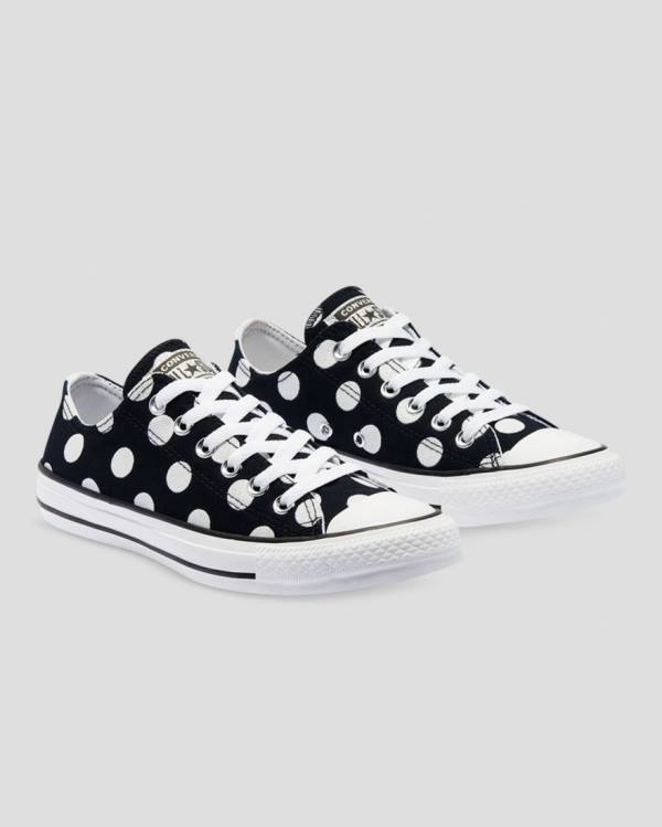 Boty Nízké Converse Chuck Taylor All Star Glitter Shine Černé | CV-759PEN