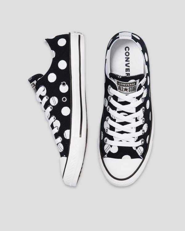 Boty Nízké Converse Chuck Taylor All Star Glitter Shine Černé | CV-759PEN