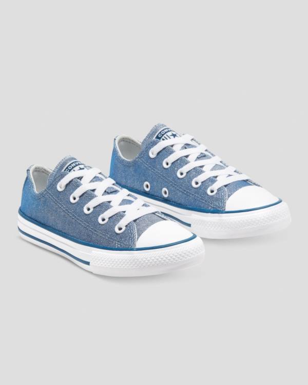 Boty Nízké Converse Chuck Taylor All Star Glitter Textilní Blankyt | CV-795VXM