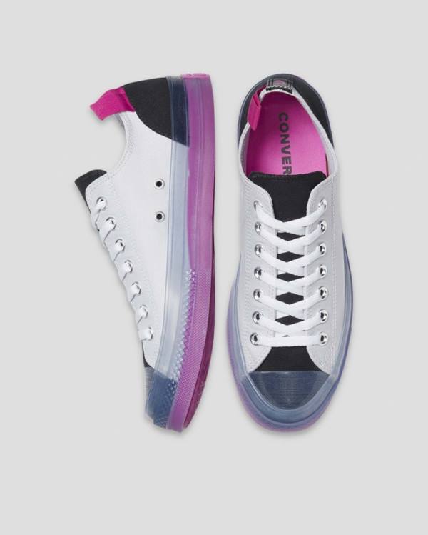 Boty Nízké Converse Chuck Taylor All Star CX Colour Blocked Bílé Černé | CV-801BKJ