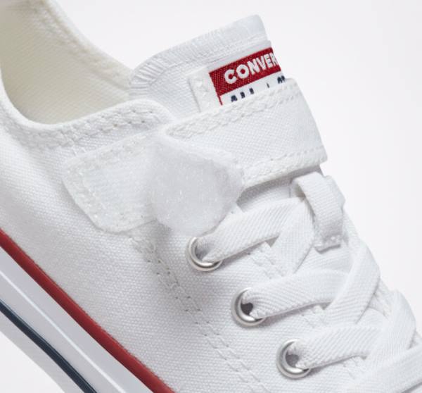 Boty Nízké Converse Chuck Taylor All Star Easy-On Bílé Bílé Béžový | CV-814ISA
