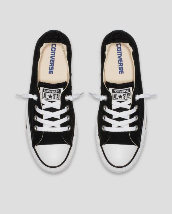 Boty Nízké Converse Chuck Taylor All Star Shoreline Slip Černé | CV-921AXW