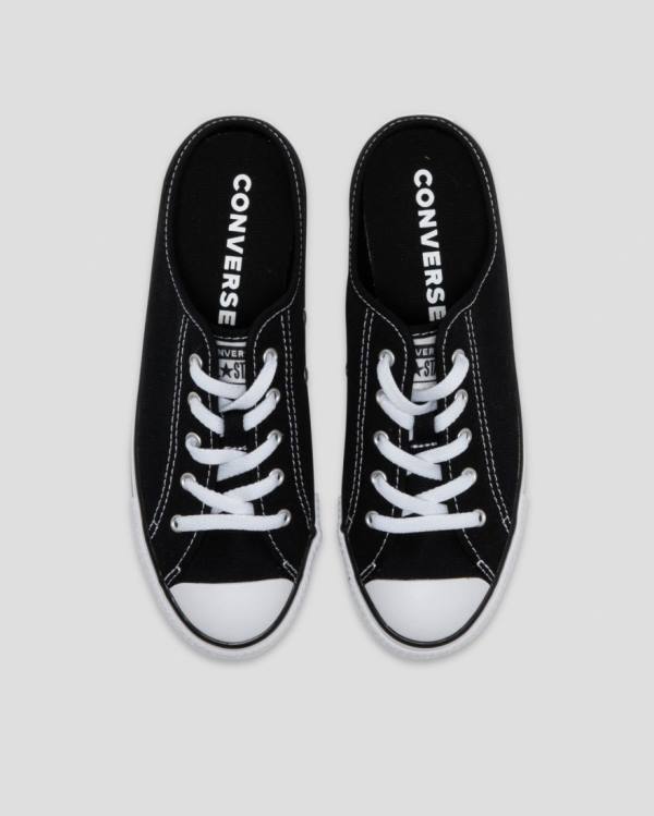 Boty Nízké Converse Chuck Taylor Dainty Mule Slip Černé | CV-264HEU