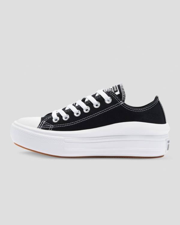 Boty Nízké Converse Chuck Taylor Move Platformyě Černé | CV-358WPV