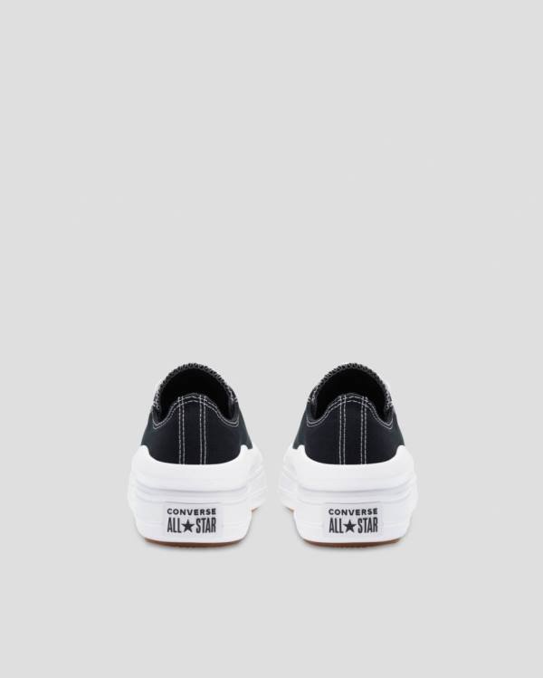 Boty Nízké Converse Chuck Taylor Move Platformyě Černé | CV-358WPV