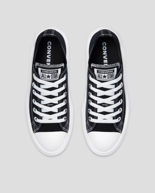 Boty Nízké Converse Chuck Taylor Move Platformyě Černé | CV-358WPV